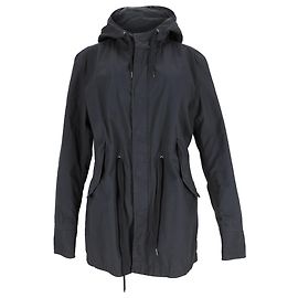 Parka con capucha Boss de Hugo Boss en algodón negro