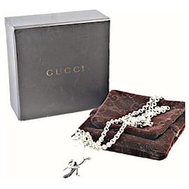 Collana Gucci Tom Ford Pendente Stivale da Equitazione Argento
