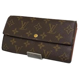 Louis Vuitton Sarah Wallet Brown Monogram Canvas