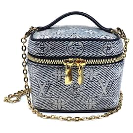 Borsa a spalla micro Vanity in jacquard laminato Monogram Louis Vuitton