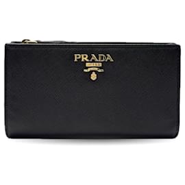Prada Saffiano Bifold Geldbörse