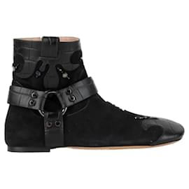 Botines Louis Vuitton de piel negra