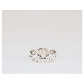 Hermès Anello in Argento Sterling Chaine D'Ancre Piccolo di Hermes