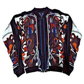 Giacca Gucci Tom Ford in seta con motivo morsetto