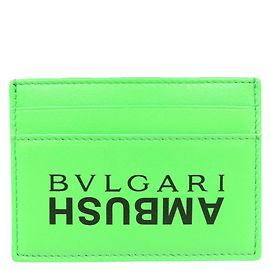 Bulgari Funda de cuero para tarjetas Bvlgari Ambush Collaboration