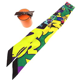 Foulard in seta Graffiti Twilly di Hermès