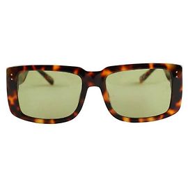 Linda Farrow Gafas de sol marrones