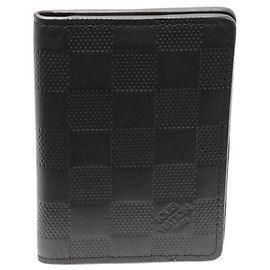 Louis Vuitton Damier Infini Organizer de Poche bifold card case N63197