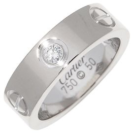 Cartier K18WG Love Ring B40325 Größe 10