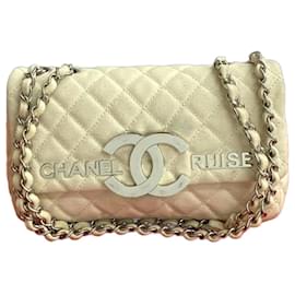 Borsa a spalla in tela matelassé Chanel