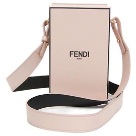 Borsa a spalla in pelle donna Fendi Box 8BT339