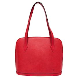 Sac à main épaule Louis Vuitton Epi Lussac M52287 pour femmes