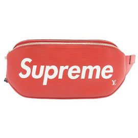 Borsa a vita Louis Vuitton x Supreme in pelle Epi