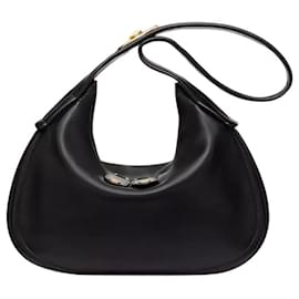 Valentino Garavani Ruffle Hobo Leather Large