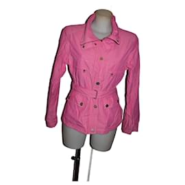 Jaqueta impermeável Max Mara rosa tamanho 40 IT