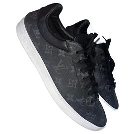 Sneakers Louis Vuitton Luxemburg Nere in Scamosciato