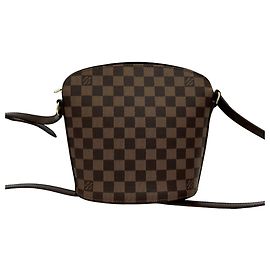 Borsa a Spalla in Pelle Damier Drouot di Louis Vuitton