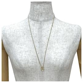 Collana Placcata Oro con Motivo Coco di Chanel