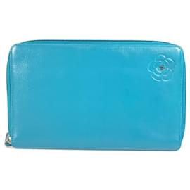 CHANEL Cartera Larga Camelia CC Coco Mark - Chanel