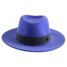 Cappello in lana blu - Maison Michel