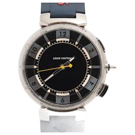 Orologio Quartz Tambour Louis Vuitton Acciaio Inossidabile 28