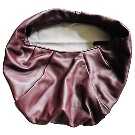 Autre Marque Borsa hobo Les Visionnaires Greta in pelle rosso scuro