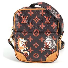 Borsa a Spalla Twin Pochette Cat Panam Monogramma Louis Vuitton