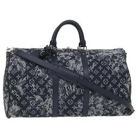Borsa Keepall Bandoulière Louis Vuitton Monogramma Tappezzeria Canvas 50