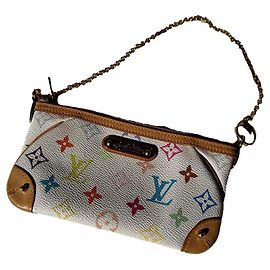 Bolso Clutch Louis Vuitton Milla Lona Multicolor Murakami