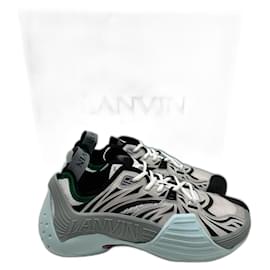 Sneakers Lanvin Flash X Grigio Turchese