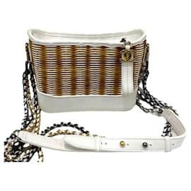 Chanel Gabrielle small wicker bag