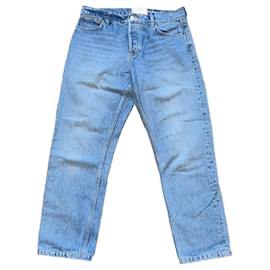 Jeans mujer Ba&sh azul claro talla 3 corte recto casual chic - Ba&Sh