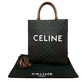 Borsa 2way Celine Triomphe Vertical Cabas Small in pelle - Céline
