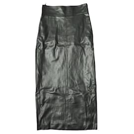 Falda de cuero sintético H BEAUTY&YOUTH - Autre Marque