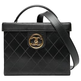 Bolso de Hombro Vanity Bicolor de Chanel