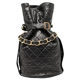 Borsa a spalla con catena in matelassé Coco Mark di CHANEL