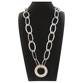Magnifica collana acciaio argento DOLCE & GABBANA collezione "Stone"