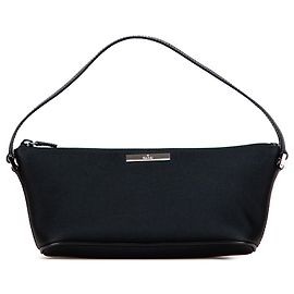 Gucci Black Nylon Boat