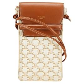 Borsa a tracolla Celine Triomphe con custodia per telefono - Céline