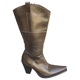 Sartore Lederstiefel braun