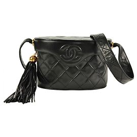 Borsa a Spalla Chanel Coco Mark Matelassé con Frange