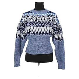 Jersey de lana azul - Paco Rabanne