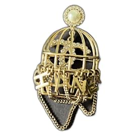 Spilla Chanel Birdcage Oro