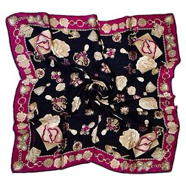 Emanuel Ungaro foulard in seta vintage 1990s