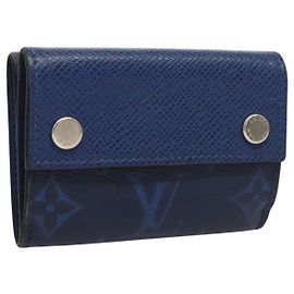 Billetera Discovery Louis Vuitton Monogram Taigarama Compacta