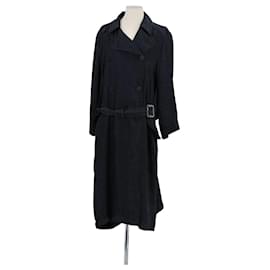 Trench coat de algodón negro - Valentino