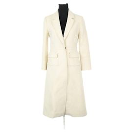 Paule Ka Manteau en laine écru