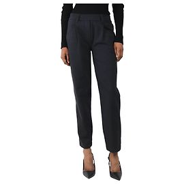 Brunello Cucinelli Schwarze tapered Hose - Größe UK 8