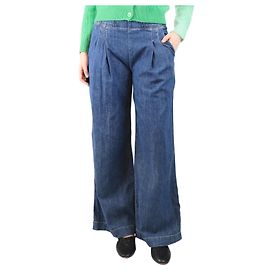 Autre Marque Blaue Jeans mit weitem Bein - Größe UK 8