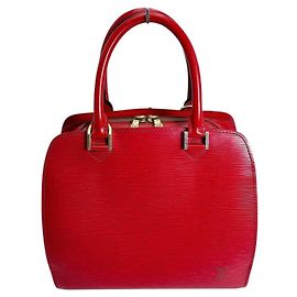 Bolsa de mão em couro Epi Pont Neuf Louis Vuitton